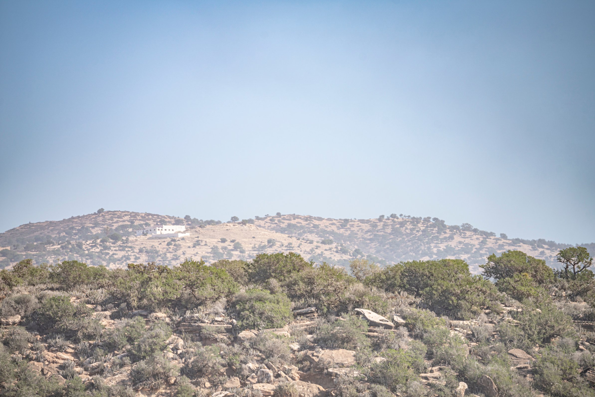 Mountains surrounding Taghazout, Morocco